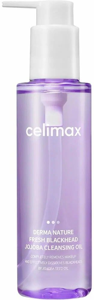 Гидрофильное масло от чёрных точек Celimax Derma Nature Fresh Blackhead Jojoba Cleansing Oil 150ml  #1