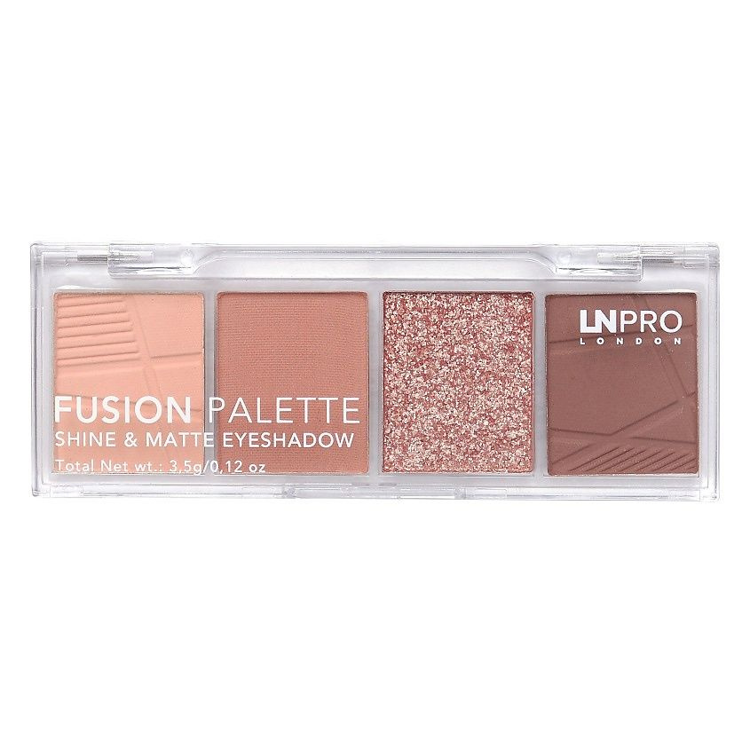 LN PRO Тени для век Fusion Palette Eyeshadow № 101 Кварц, 3,5 г #1