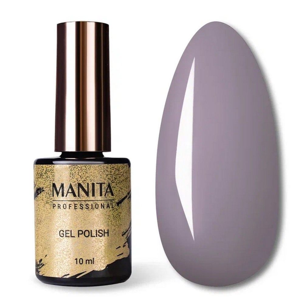 Manita Professional Гель-лак для ногтей / Classic №017, Storm Gold, 10 мл #1