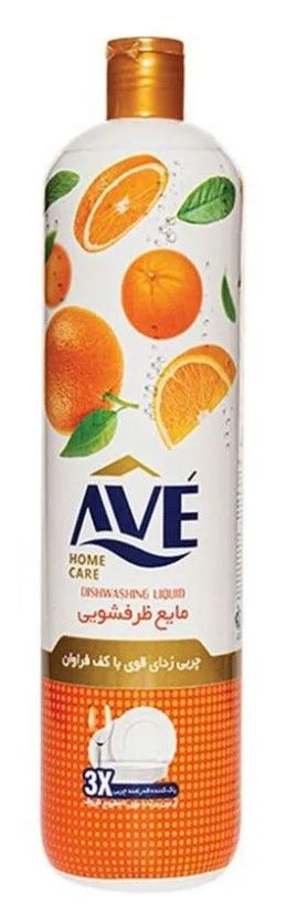 AVE Жидкость для мытья посуды Апельсин 900мл #1