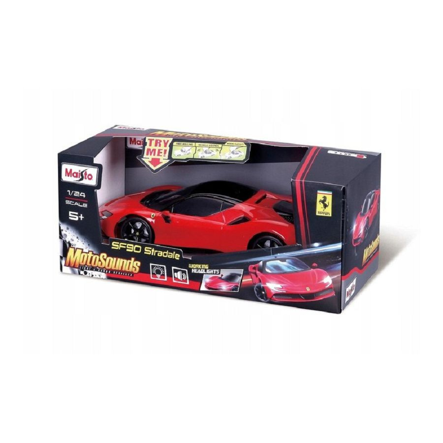 Машинка Maisto MotoSounds SF90 Stradale 1/24 81732 #1