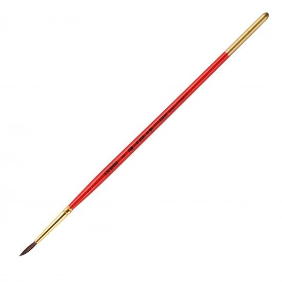 Кисть Пони, круглая, №1, дерево - купить с доставкой по выгодным ценам ...