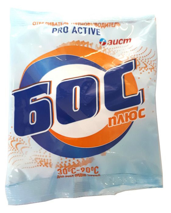 БОС отбеливатель-пятновывод-ль 100 г - купить с доставкой по выгодным ...