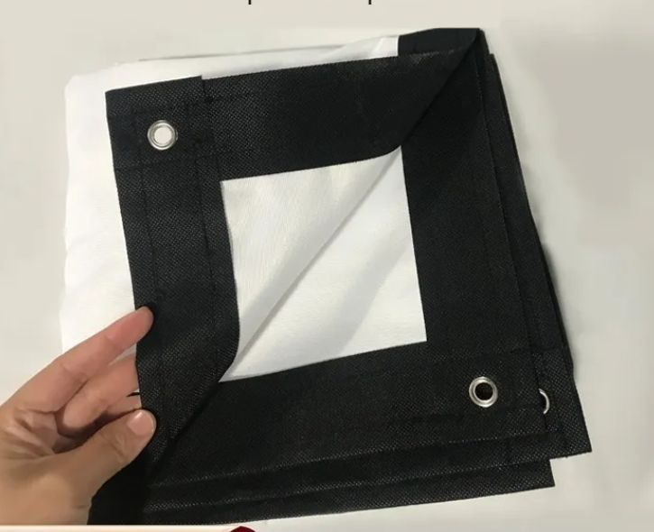 Экран для проектора, 200 ДЮЙМОВ Shakachu FWB200R Полотно для проектора ...