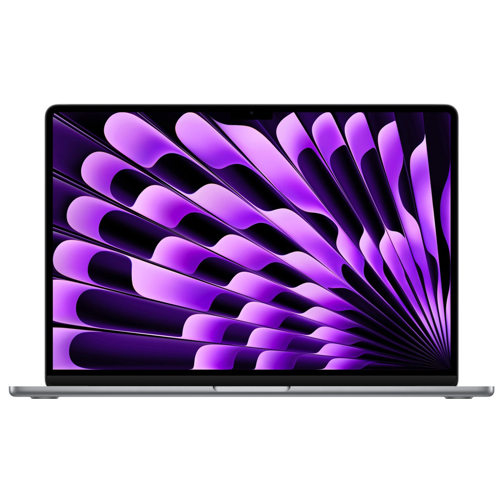 Apple MacBook Air A2941 Ноутбук 15.3", RAM 8 ГБ, SSD 512 ГБ, macOS, (MQKQ3RU/A), серый  #1