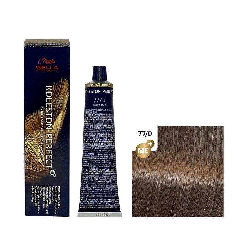 WELLA Koleston Perfect краска 77/0 Блонд интенсивный натуральный 60мл  #1