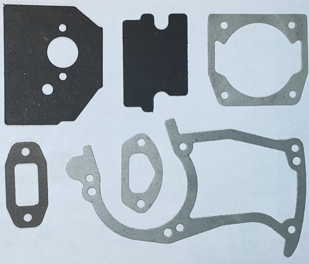 Набор прокладок для бензопил 4500 (45 куб), 5200 (52 куб), комплект.  #1