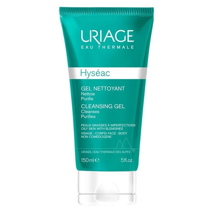 Uriage Очищающий гель для лица Hyseac Cleansing Gel For Combination To Oily Skin, 150 мл  #1