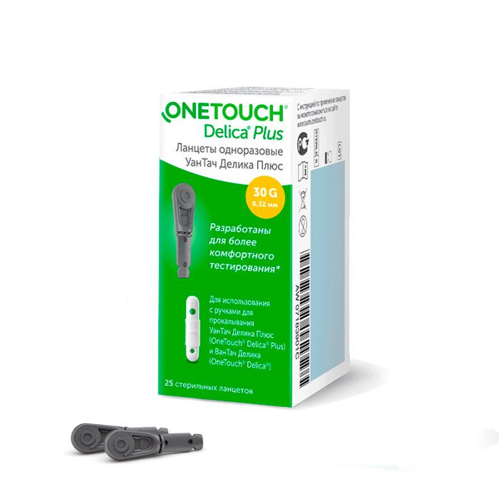 Onetouch delica plus. Ланцеты one Touch Delica Plus 25шт. Ланцеты ONETOUCH Delica Plus №25. ONETOUCH ланцеты одноразовые Делика плюс 25 шт. Ланцеты one Touch Delica №25.