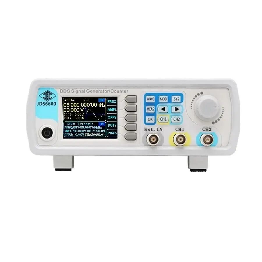 JDS660060МГцDDSфункциональныйгенераторсигналовCNCпроизвольныйдвухканальныйчастотомер