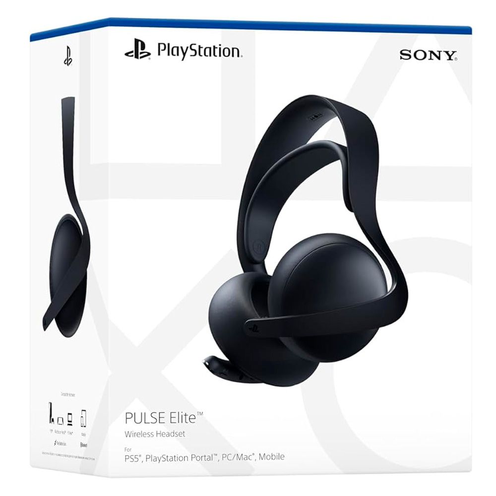БеспроводнаягарнитураPULSEEliteWirelessHeadsetMidnightBlack(Черный)дляPlaystation5