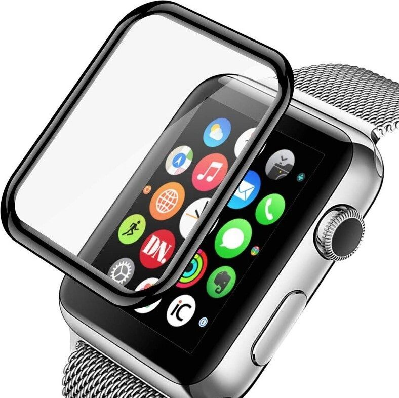 Керамическое защитное стекло на Apple Watch 3,4,6,7,8 38mm #1