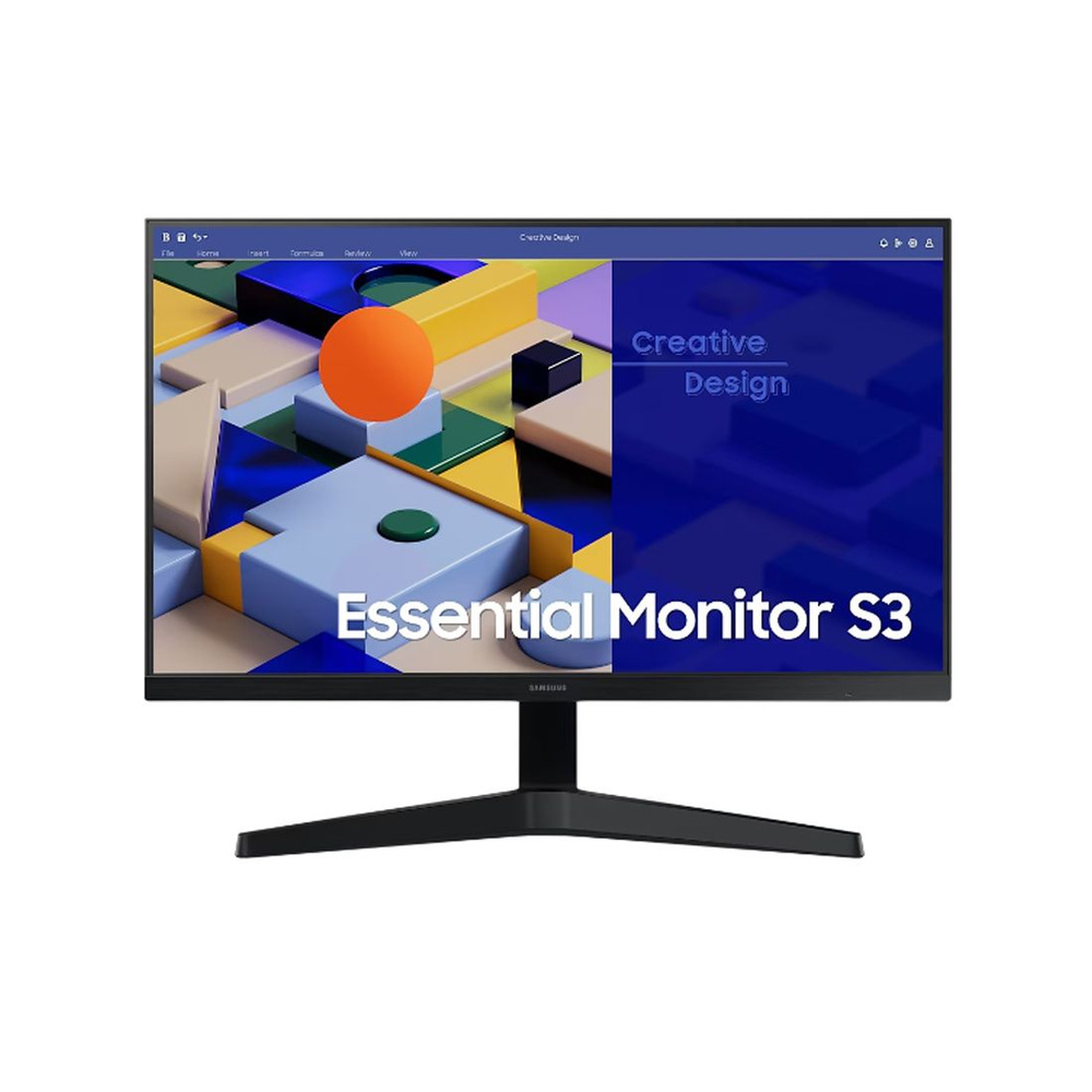 Samsung 27" Монитор Essential Monitor LS27C312EAIXCI, черный #1