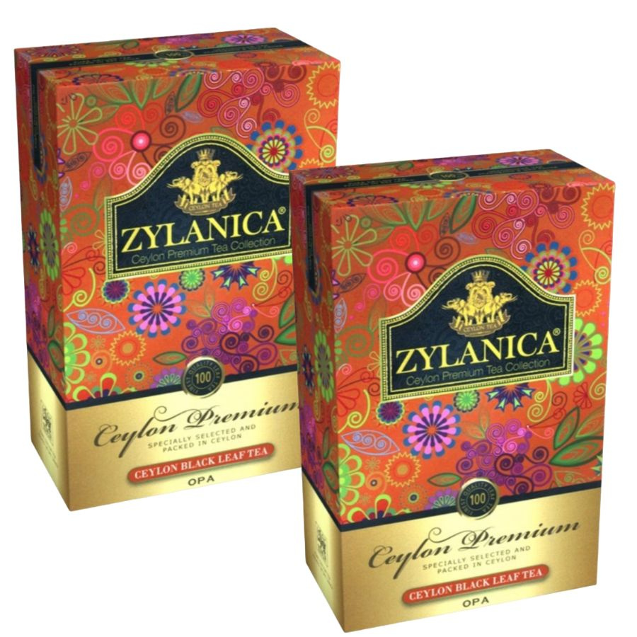 Чай черный Zylanica Ceylon Premium Collection OPA 100 грамм 2 штуки #1