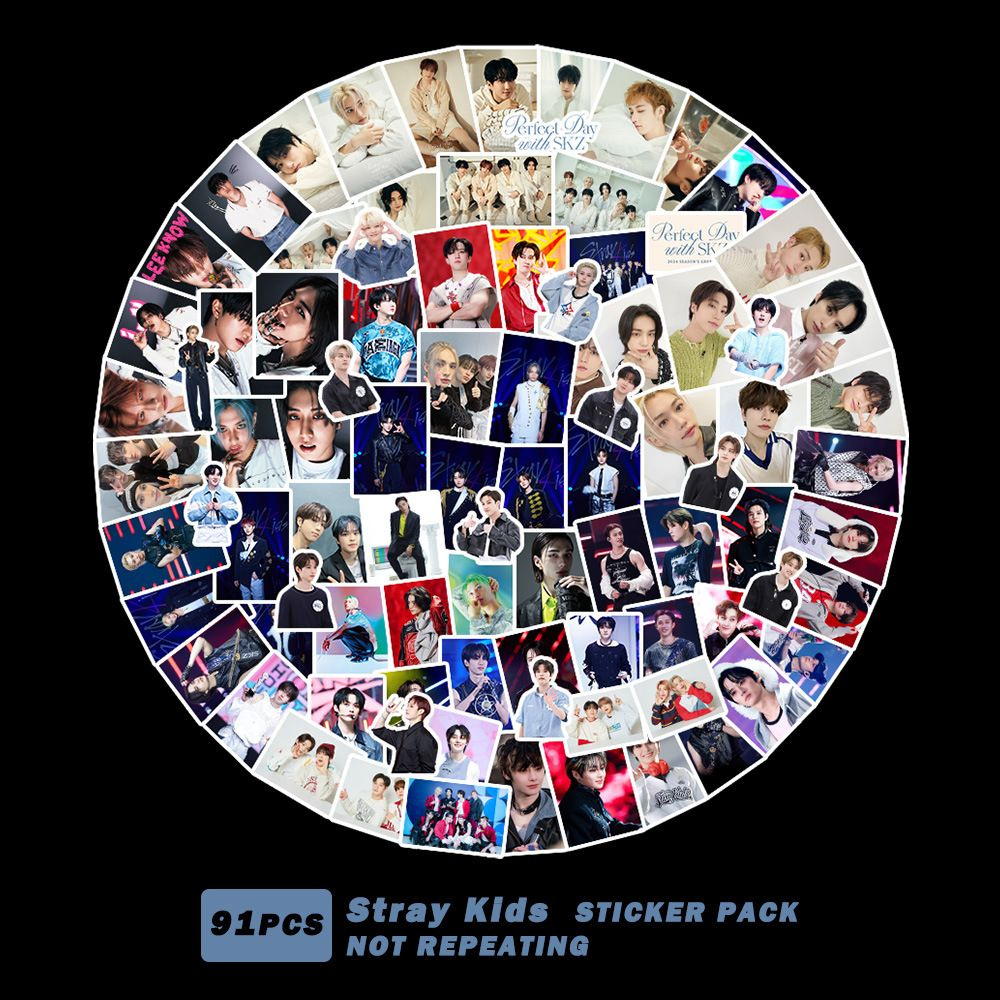 Наклейки Stray Kids Perfect Day with SKZ 91 шт. #1