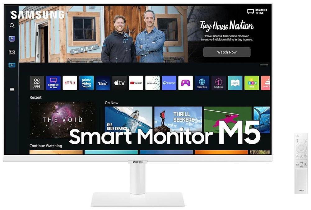 Samsung 27" Монитор Samsung M5B S27BM501EU, белый #1