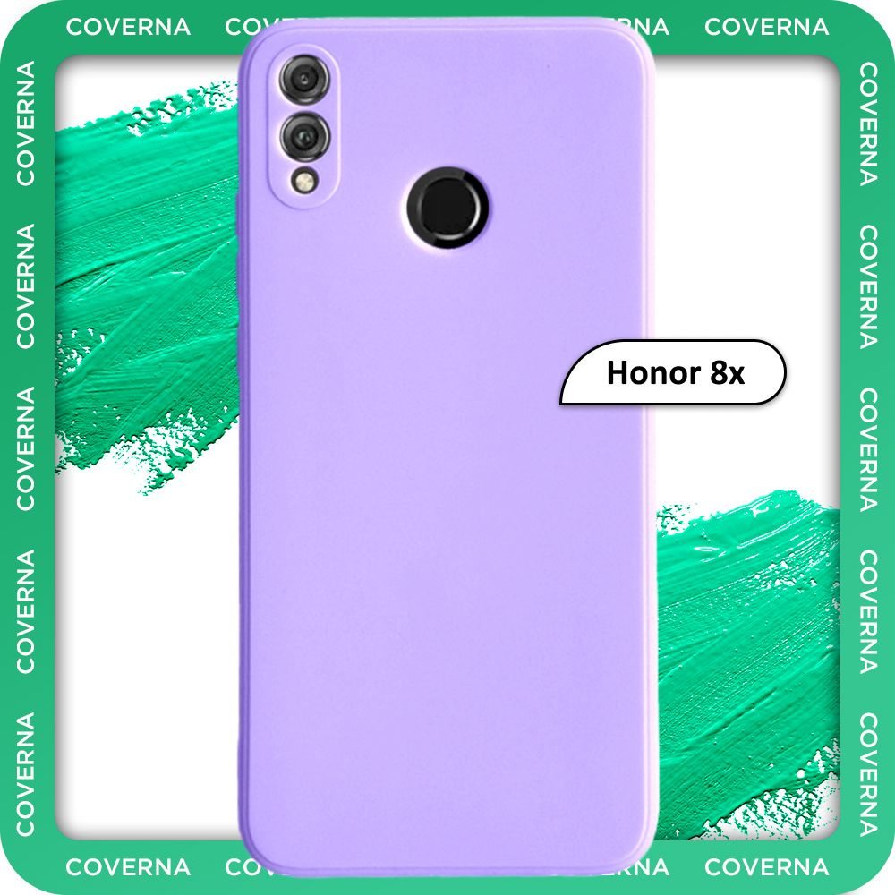 Чехол на Huawei Honor 8x / для Хуавей Хонор 8x, накладка с однотонной матовой поверхностью Soft Touch #1