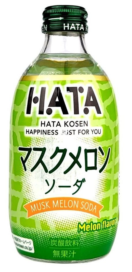 Газированный напиток Ramune HATA KOSEN / Рамунэ Мускусная дыня 300мл (Япония)  #1