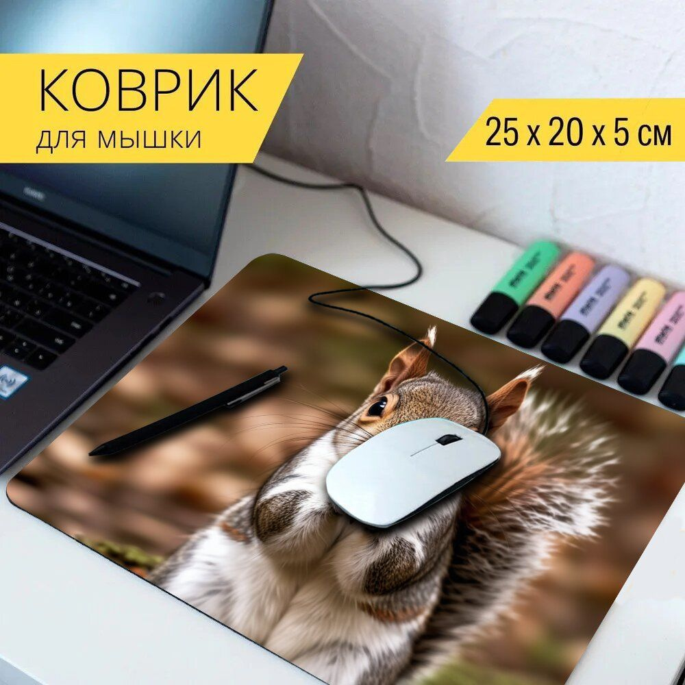 LotsPrints Коврик для мыши 26-MPAD25X20N-206, разноцветный #1