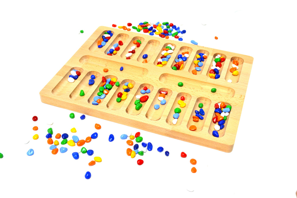 Настольная игра Тогуз коргоол (Тогыз кумалак) Манкала купить на OZON по ...