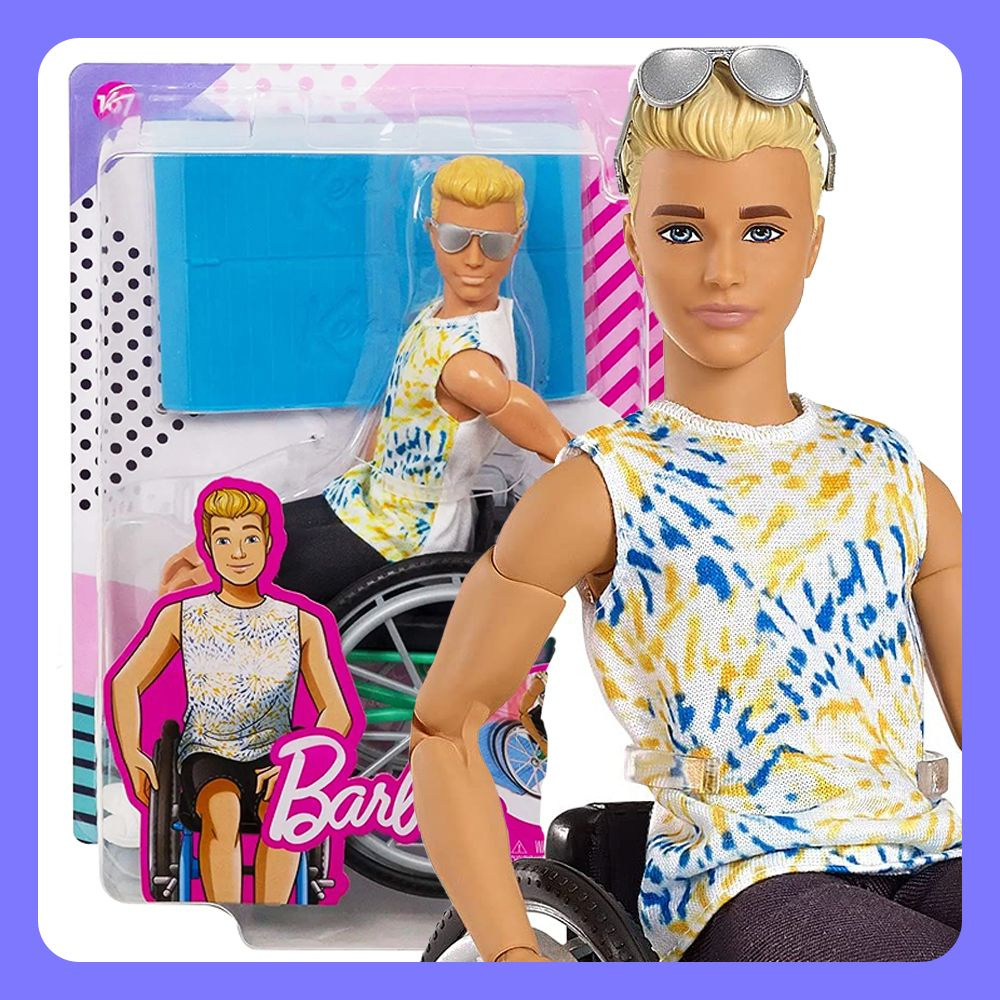 Barbie Mattel Кукла Барби Кен - Инвалидное кресло (Barbie Made to Move Ken Doll Wheelchair)  #1