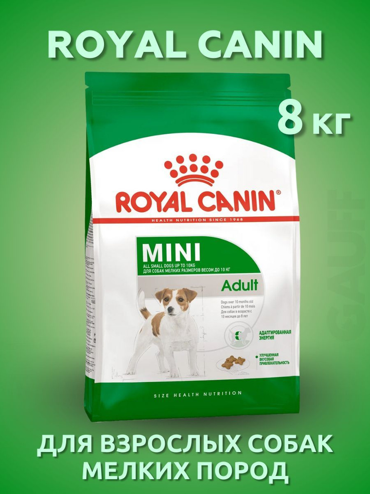 ROYAL CANIN Mini Adult для взрослых собак мелких пород 8 кг #1