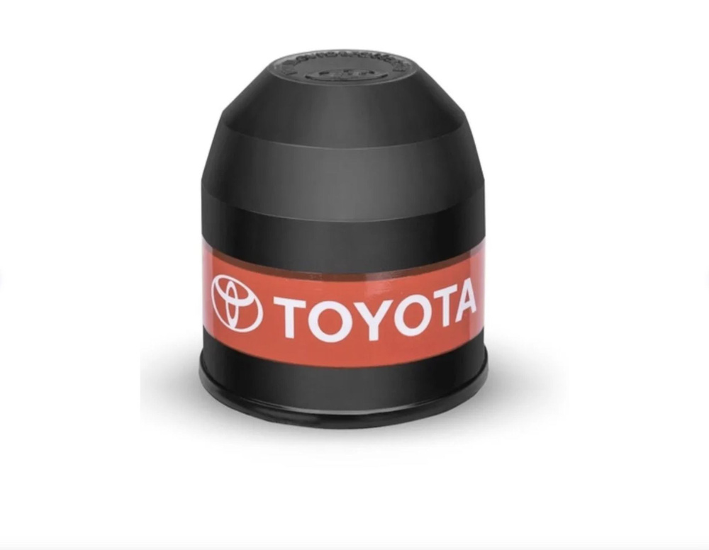 Колпачок на шар фаркопа для Toyota, пластик, черный #1