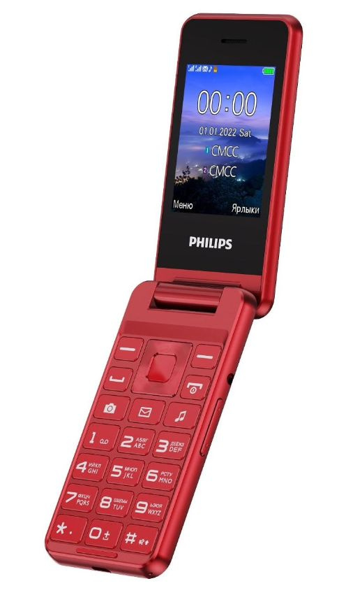 Мобильный телефон Philips Xenium E2601 красный #1