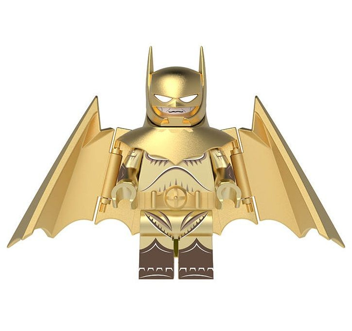 Минифигурка Супергерои DC Бэтмен Kingdom Come Золотая 1 шт / Совместим с конструктором лего  #1