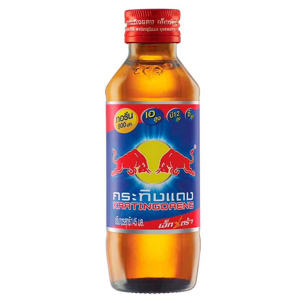 Энергетический напиток red bull krating daeng extra abc, 145 мл. Тайланд.  #1