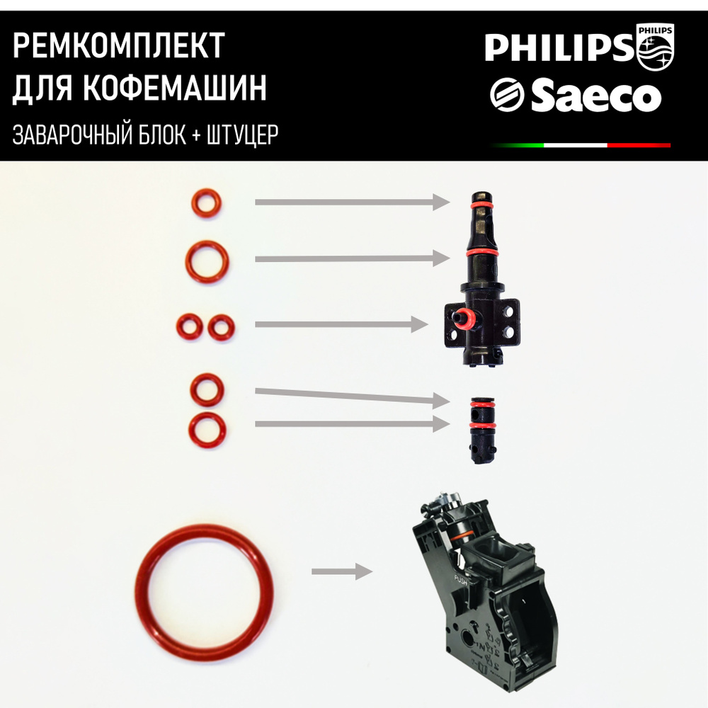 Запчасть для кофемашины, ремкомплект для заварочного блока Philips Saeco  #1