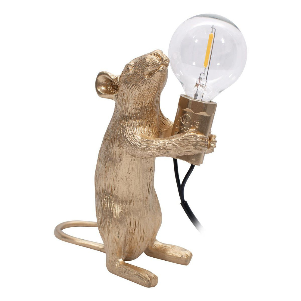 Настольная лампа Loft IT Mouse 10313 Gold #1