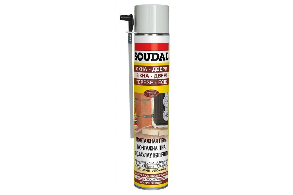 Пена стандартная Soudal 750 мл. #1