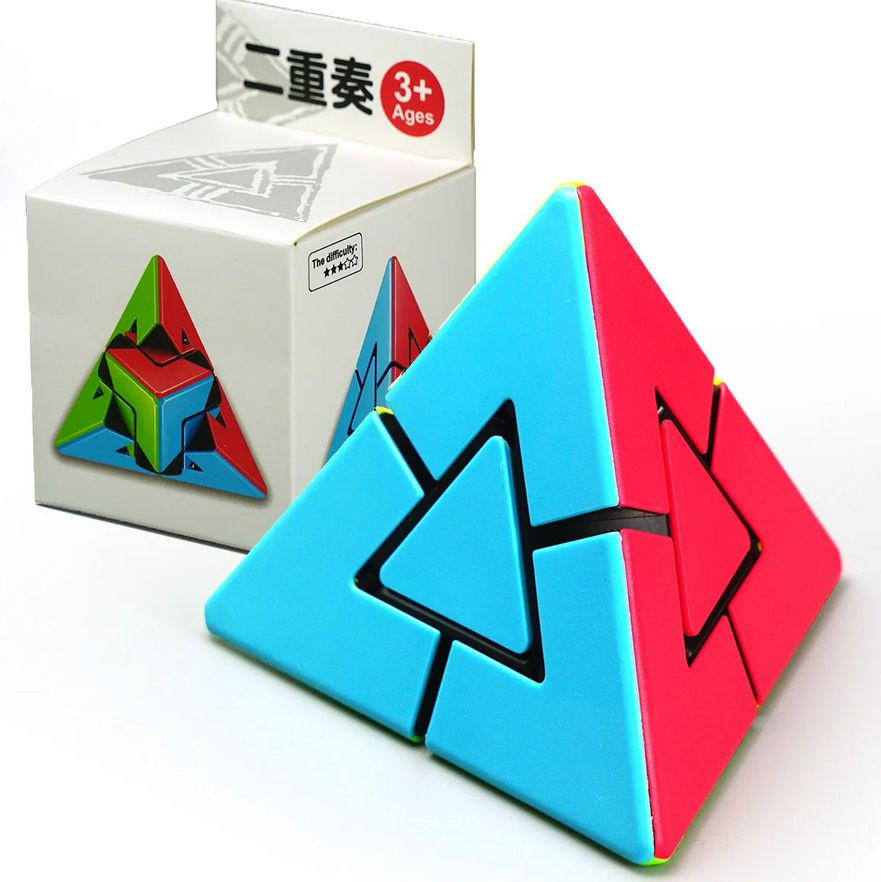 Головоломка пирамидка Fanxin Pyraminx Duo #1