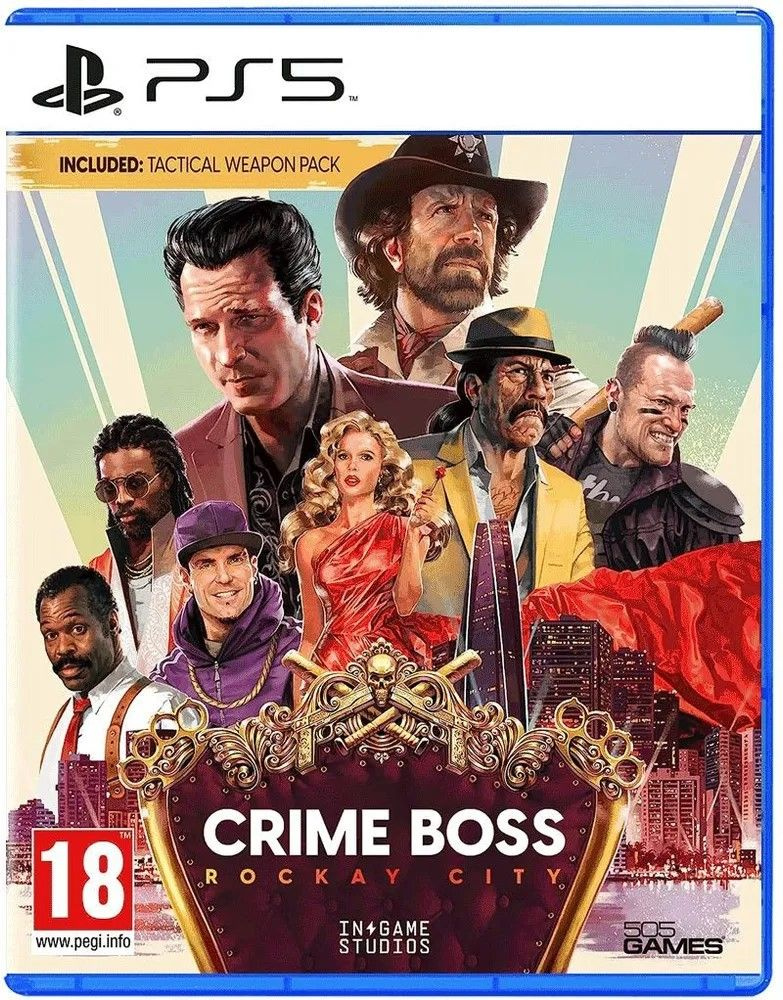 Игра Crime Boss: Rockay City (PlayStation 5, Русские субтитры) #1