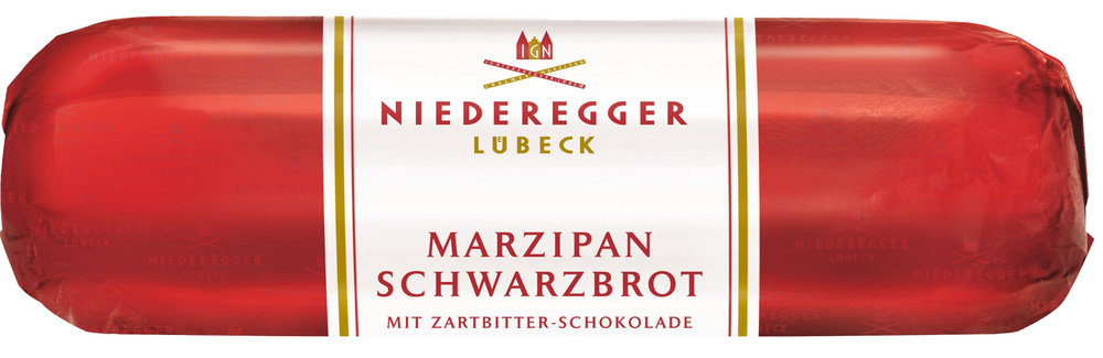 Марципановый батончик "Чёрный хлеб" Niederegger, 200гр. #1
