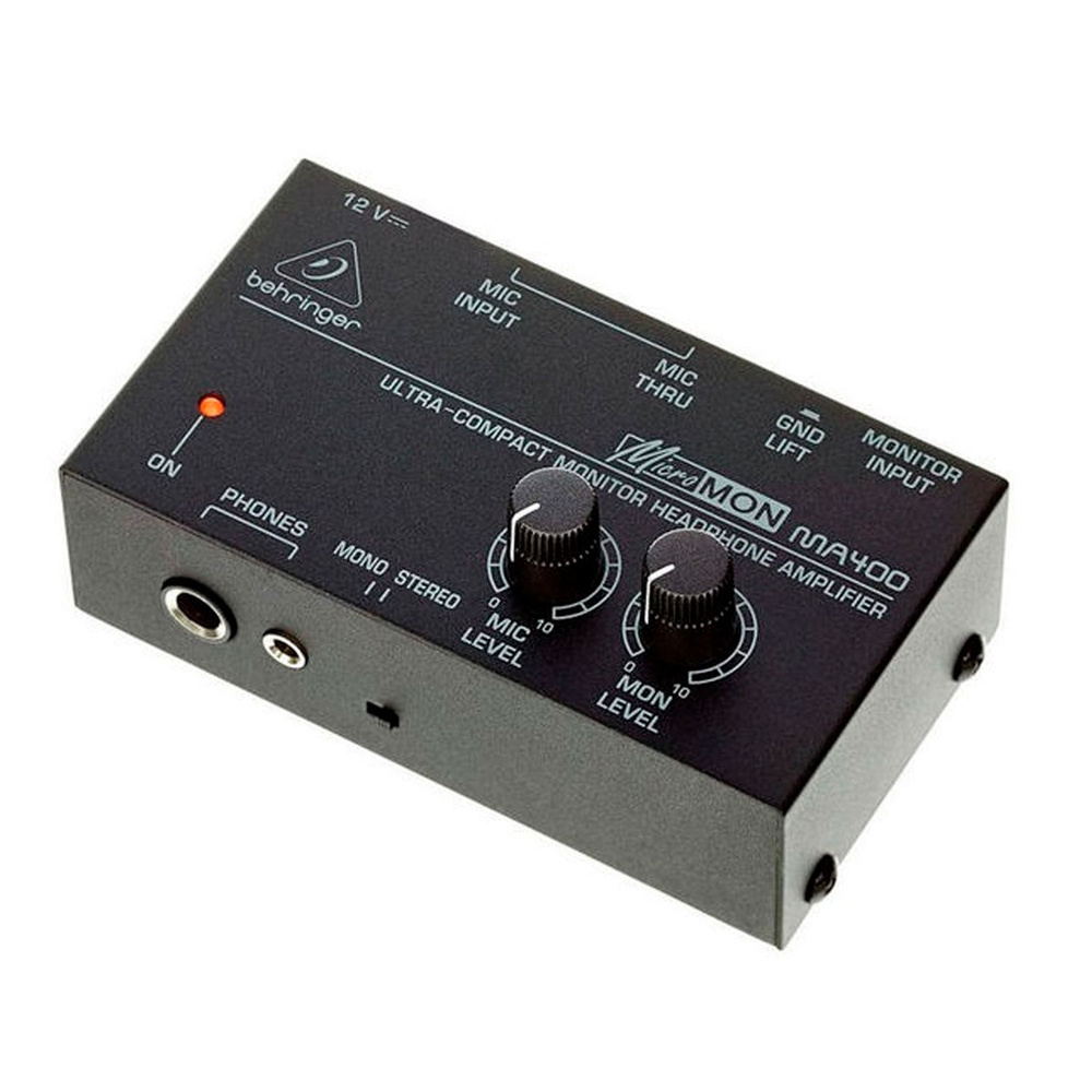 BEHRINGER MA400 компактный мониторный усилитель для наушников  #1