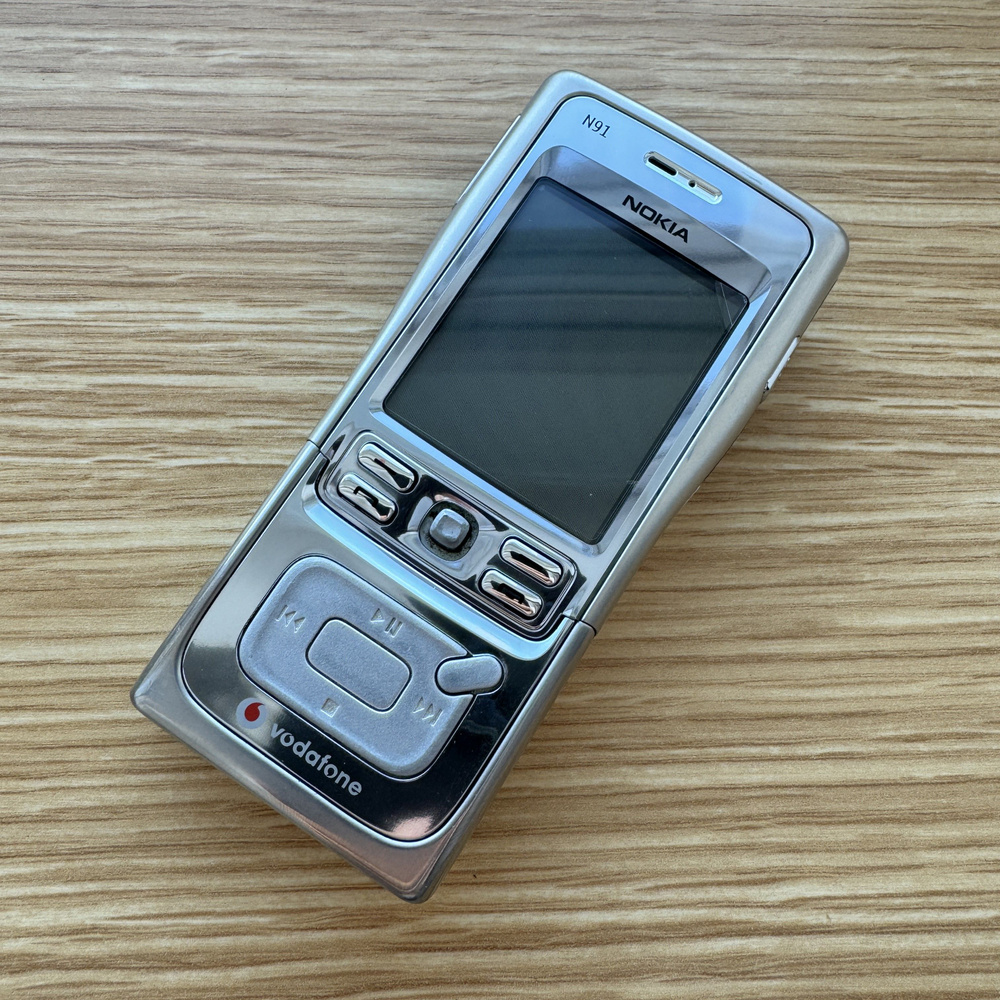 Nokia Мобильный телефон N91, серебристый #1