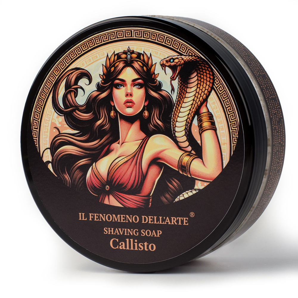 Мыло для бритья IL FENOMENO DELL'ARTE (200гр.) Callisto с миндальным маслом для чувствительной кожи. #1