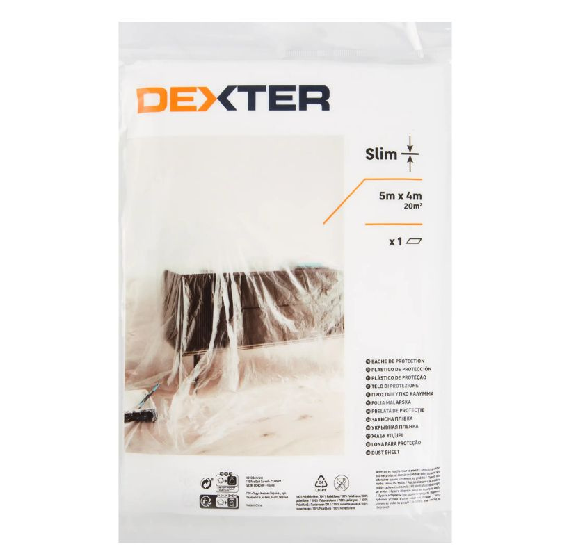 Пленка защитная Dexter 500x400 см #1