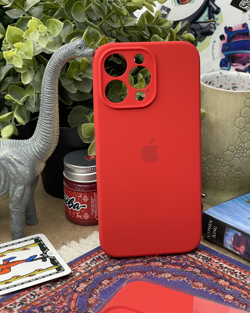 Силиконовый чехол на iPhone 14 Pro Max с защитой камер, противоударный / Silicone Case iPhone 14 Pro #1