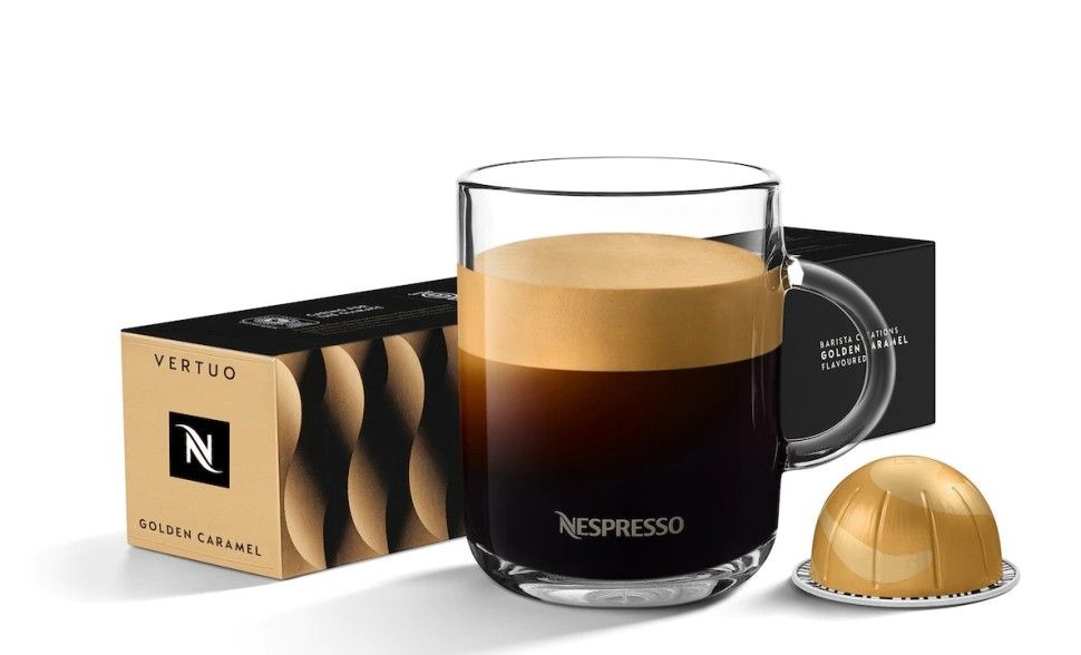 Кофе в капсулах Nespresso Vertuo Golden Caramel 1 уп. по 10 кап. #1