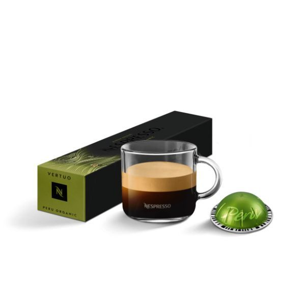 Кофе в капсулах Nespresso Vertuo Master Origins Peru Organic 1 уп. по 10 кап. #1