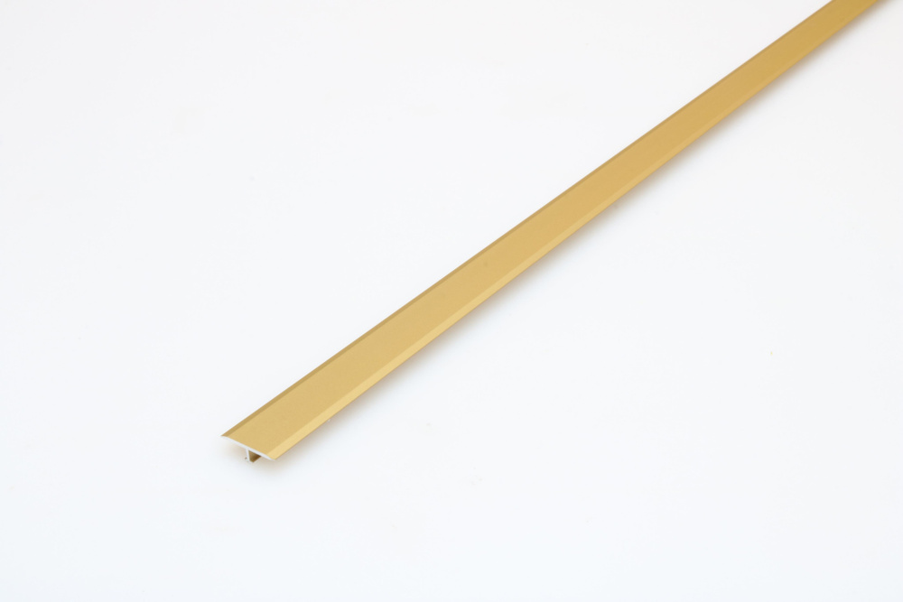Стык Т-образный разносторонний 18мм с универсальным алюминиевым креплением 8-12мм, анодированное золото #1