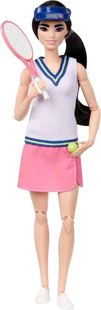 Кукла Барби Безграничные движения теннисистка, Barbie Made to Move Tennis HKT73  #1