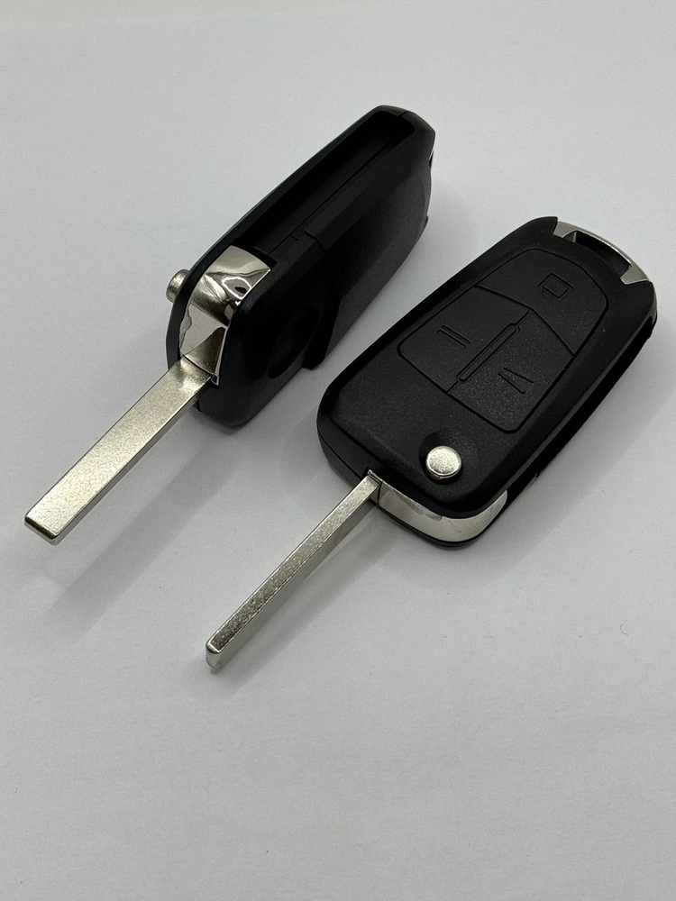 Корпус выкидного ключа Opel OP-11P HU100 3кн #1