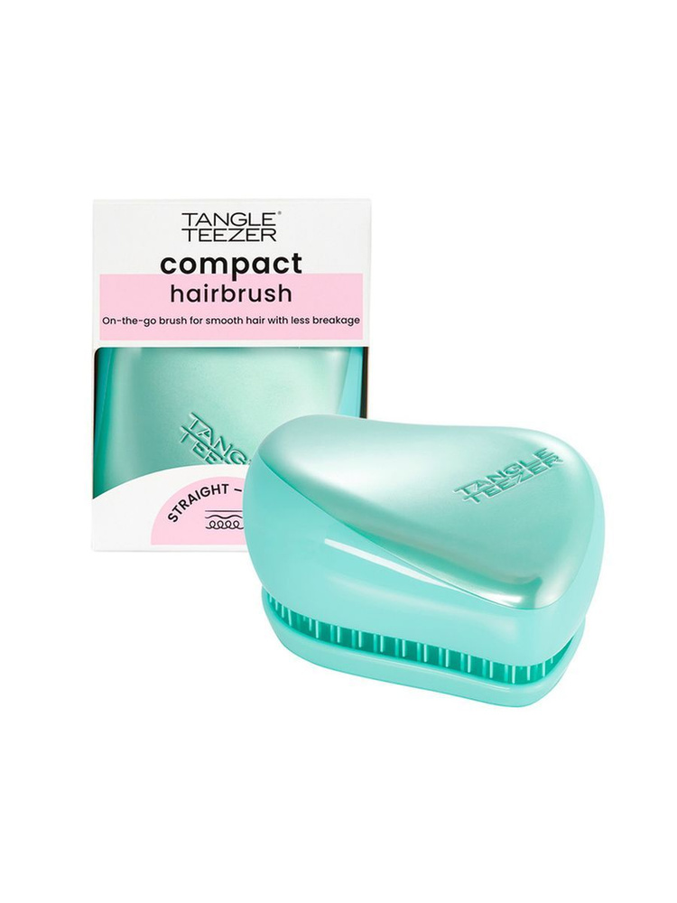 Расческа Compact Styler Frosted Teal Chrome/TANGLE TEEZER Compact Styler Frosted Teal Chrome/1 шт  #1