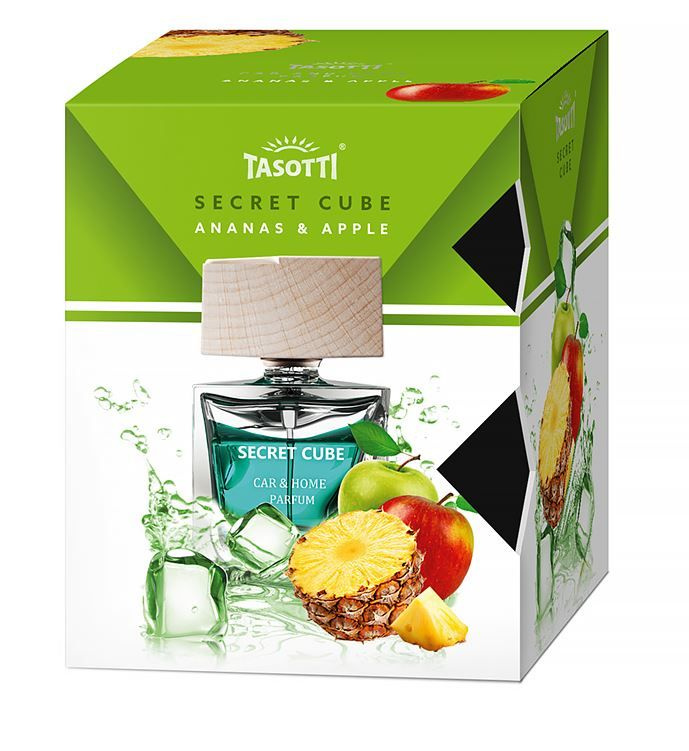 Ароматизатор Польша TASOTTI SECRET CUBE Ananas apple 50ml (11238) #1