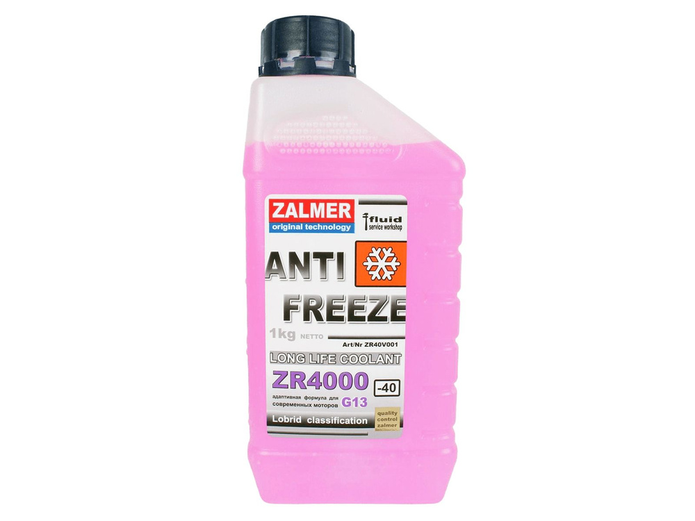 Антифриз ZALMER ZR4000 G13 фиолетовый 1кг #1