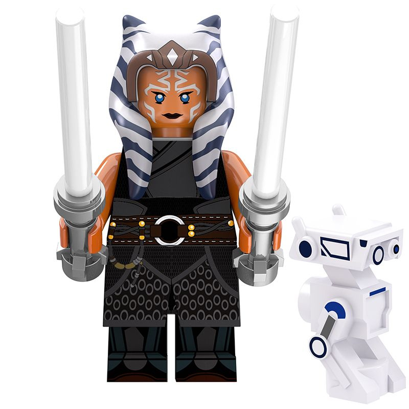 Конструктор фигурок Миницигулы Звёздные войны(Star Wars совместимы с лего ),Ahsoka-V2(4.5см, пакет)  #1